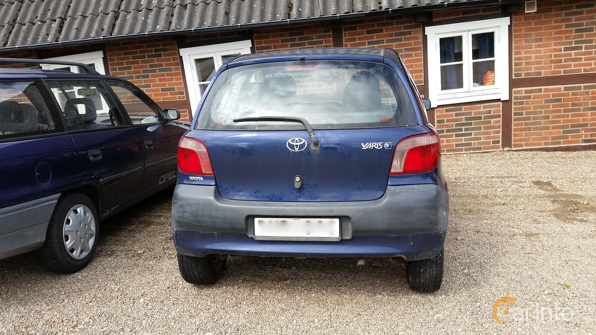 Toyota Yaris 3-door 1.0 VVT-i Manual, 68hp, 2000