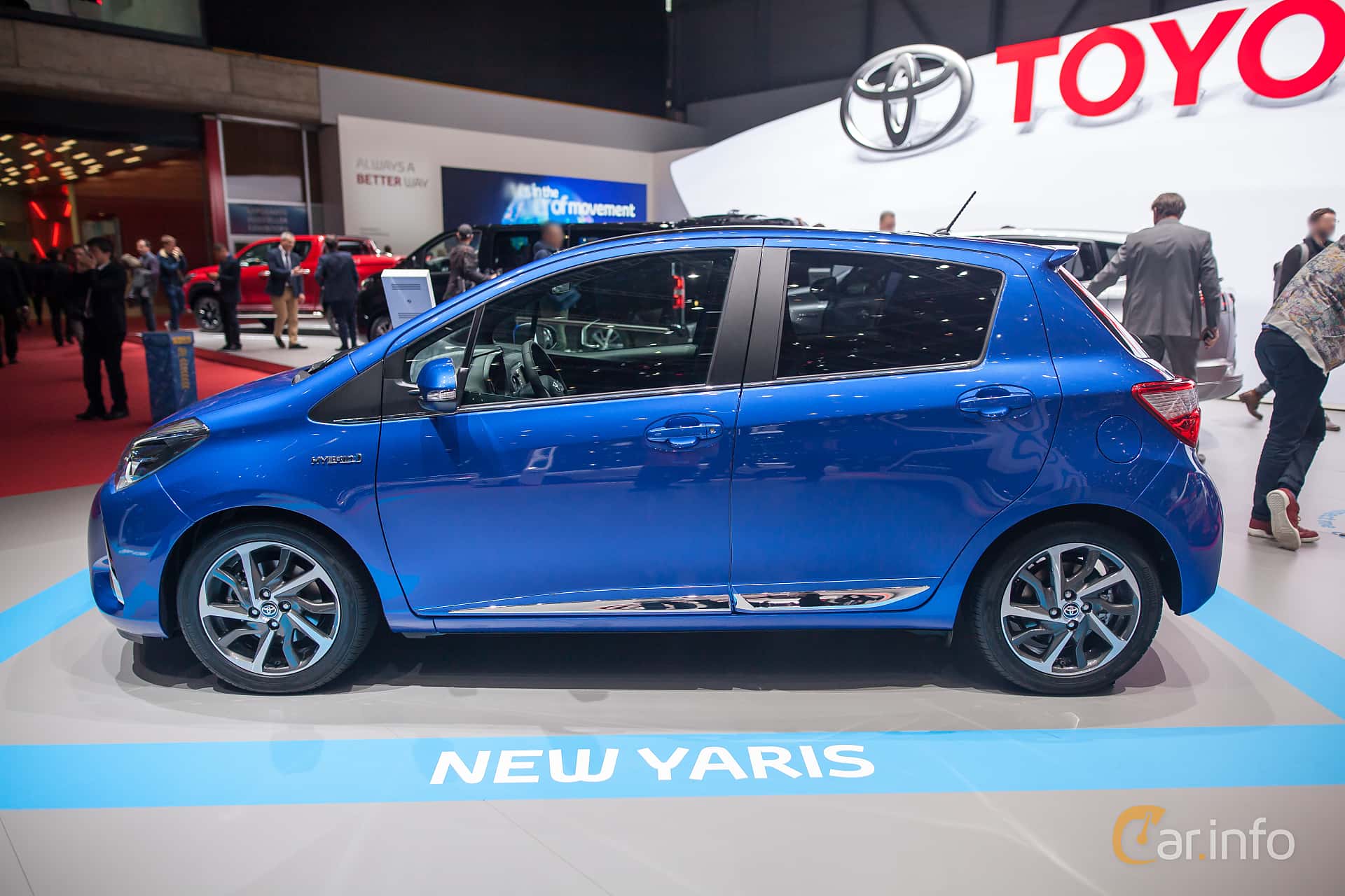 Toyota Yaris Hybrid 1.5 VVT-i CVT, 101hp, 2017