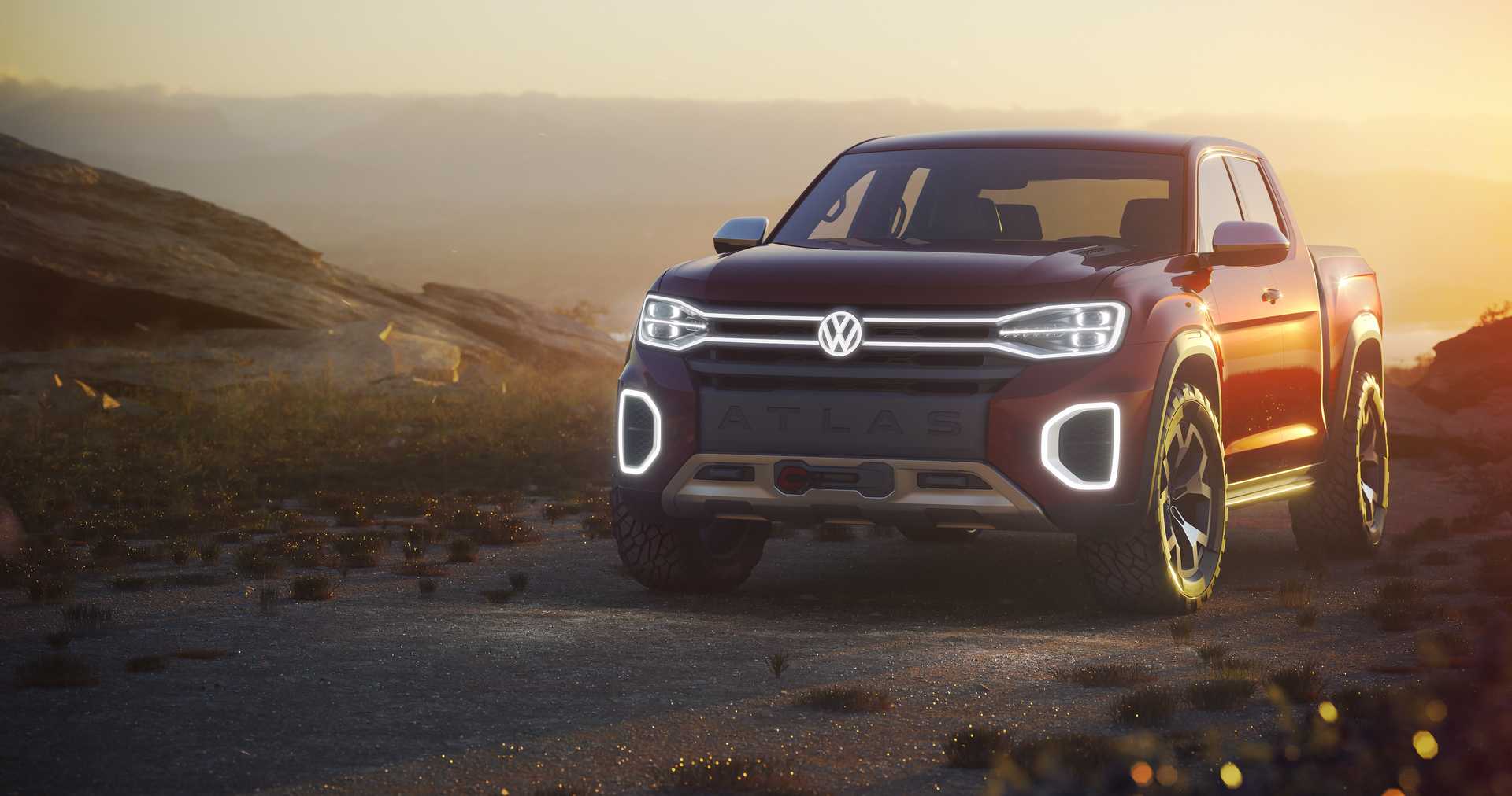 Volkswagen Atlas Tanoak Pickup Truck 3.6 VR6 FSI 4Motion Automatic, 284hp, 2018