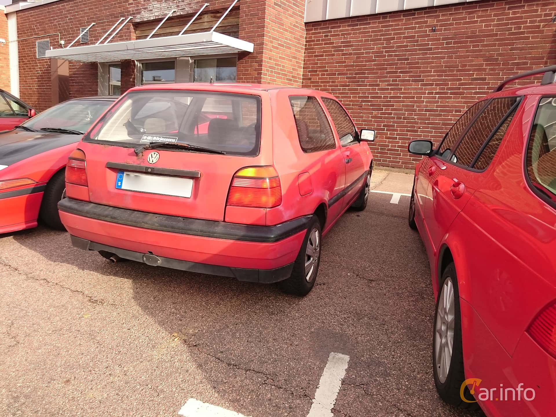 Volkswagen Golf 3-door 1.4 Manual, 60hp, 1993