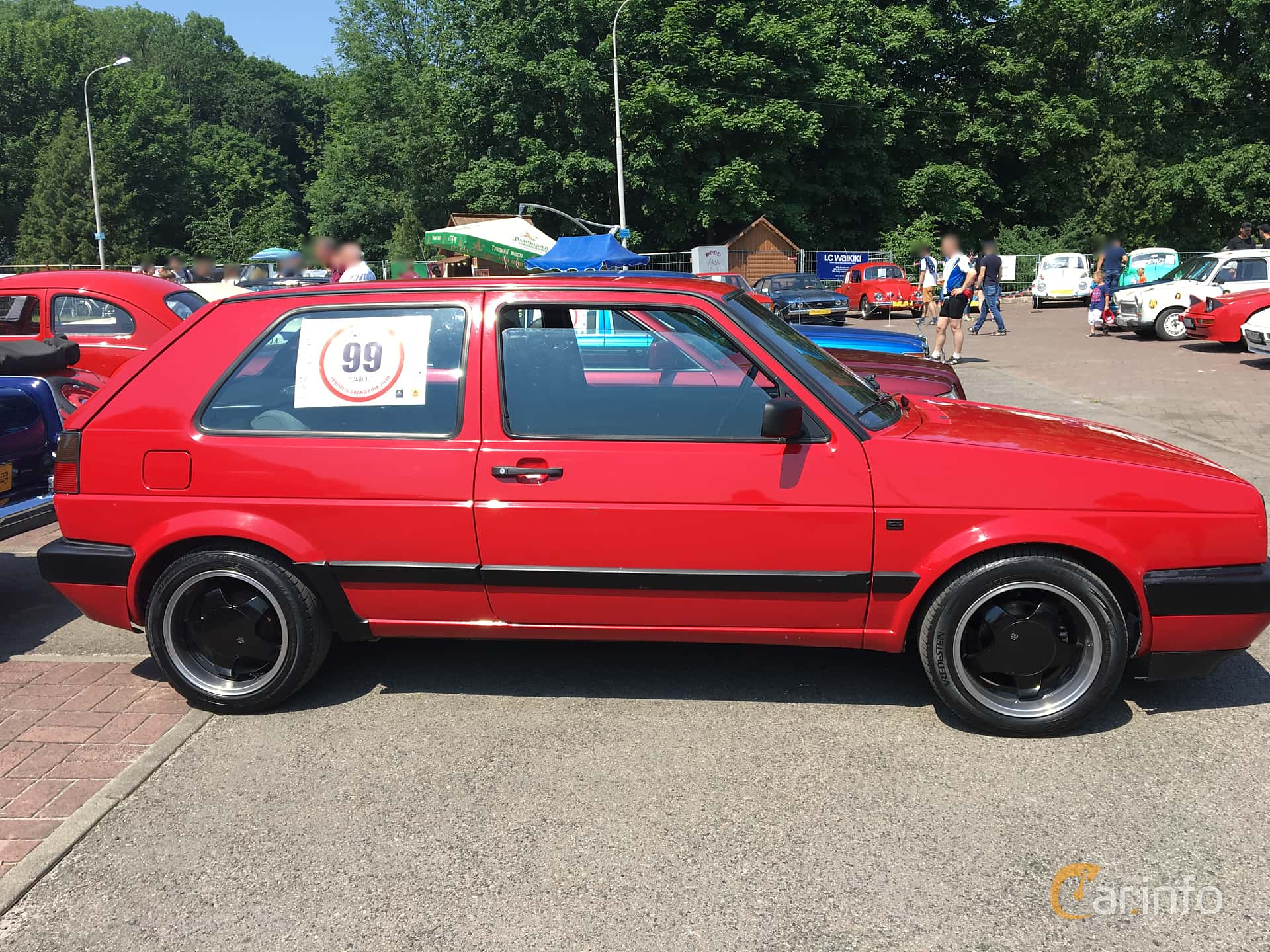 Volkswagen Golf 3-door 1.8 Automatic, 90hp, 1987