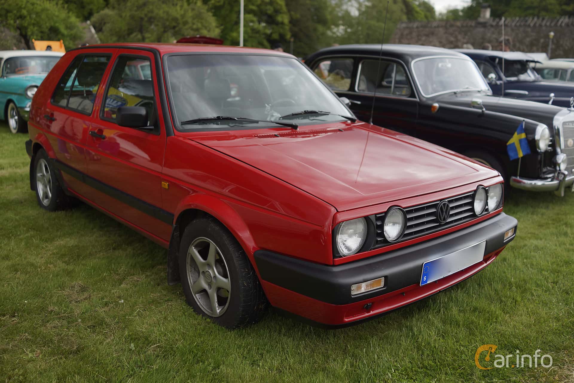 Volkswagen Golf 3-door 1.8 syncro Manual, 98hp, 1991