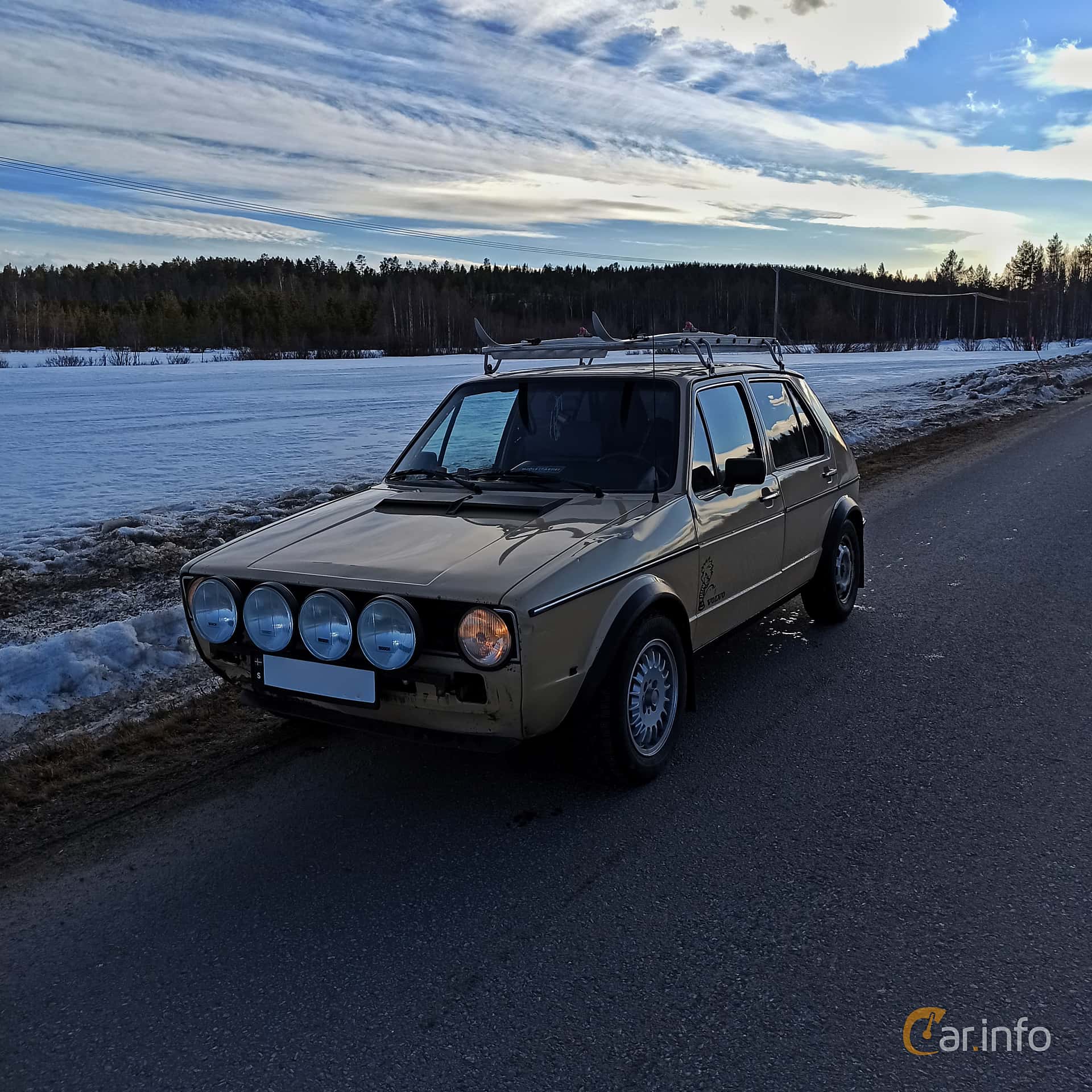 Volkswagen Golf 5-door 1.6 TD Manual, 54hp, 1984