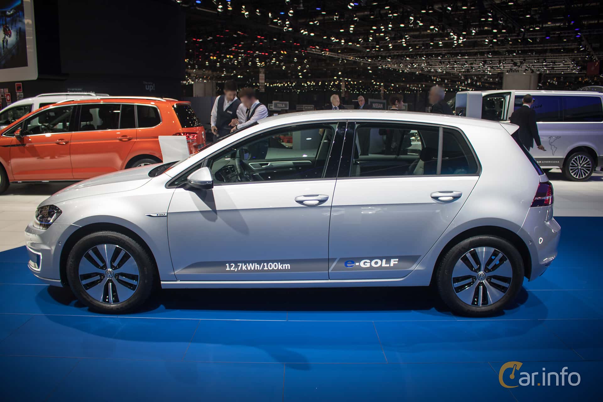 Volkswagen e-Golf 24.2 kWh Single Speed, 115hp, 2016