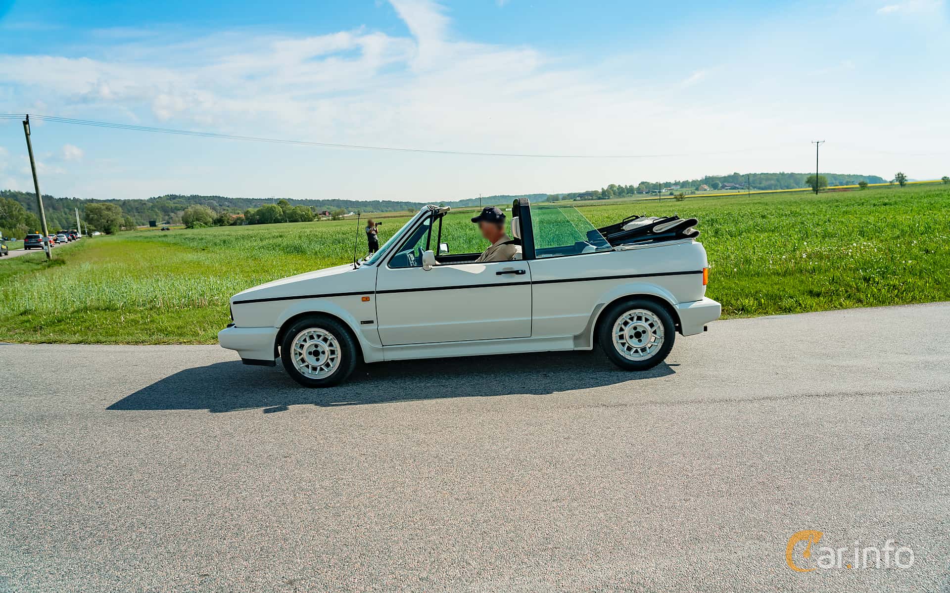 Volkswagen Golf Cabriolet 1.8 Manual, 98hp, 1992