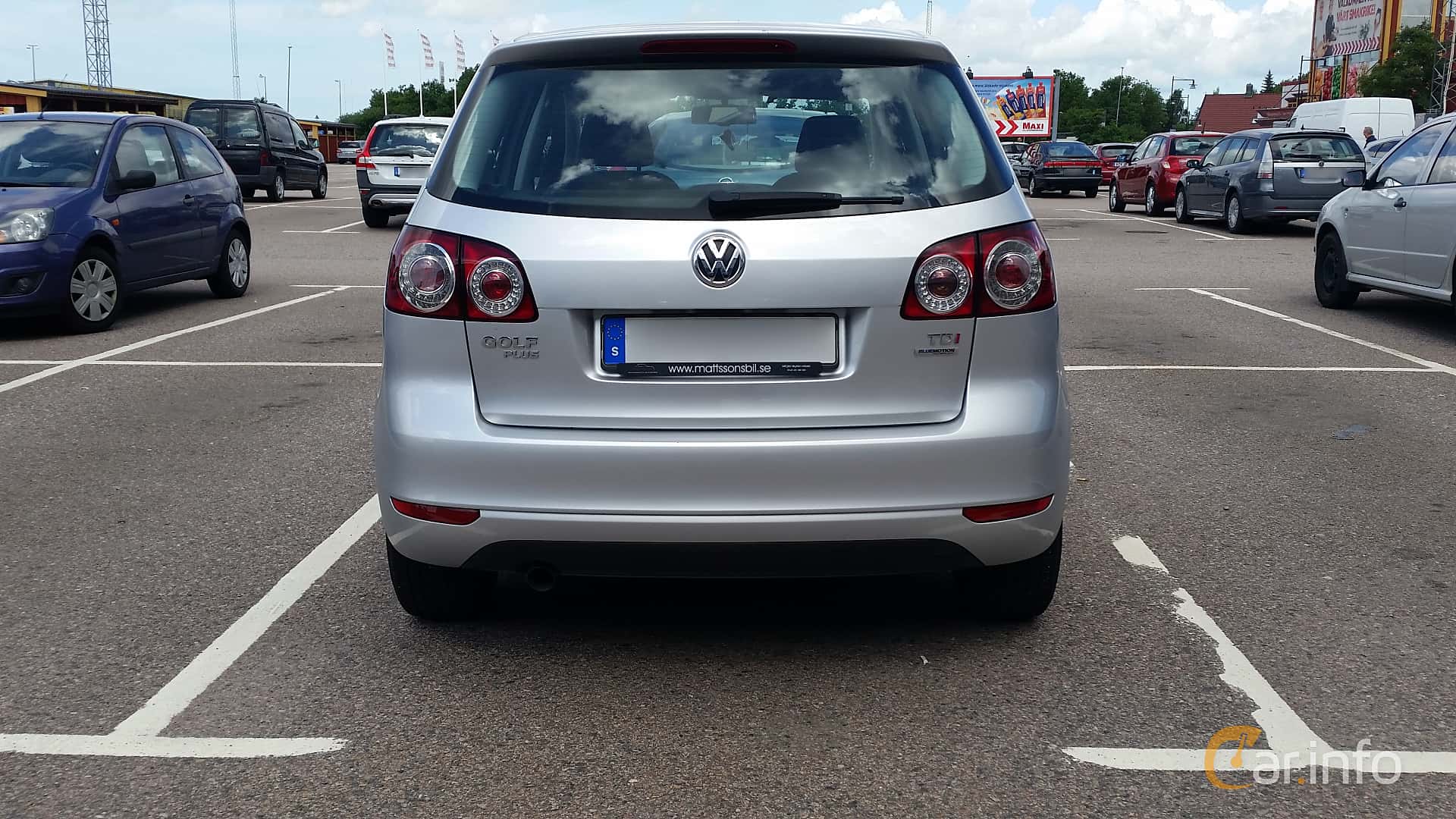 Volkswagen Golf Plus 1.6 TDI BlueMotion DSG Sequential, 105hp, 2012