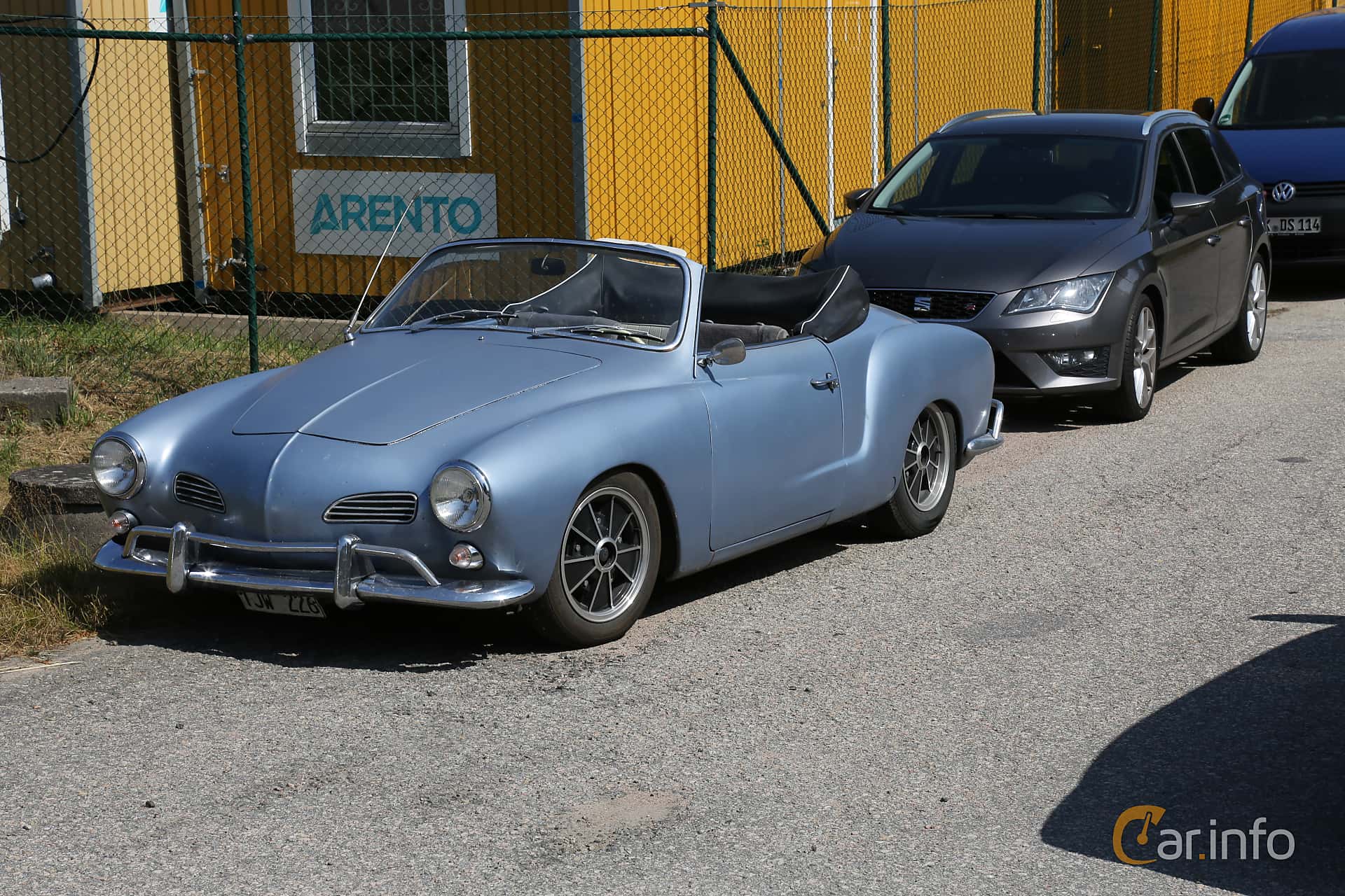 Volkswagen Karmann-Ghia 1500 Cabriolet 1.5 Manual, 44hp, 1967