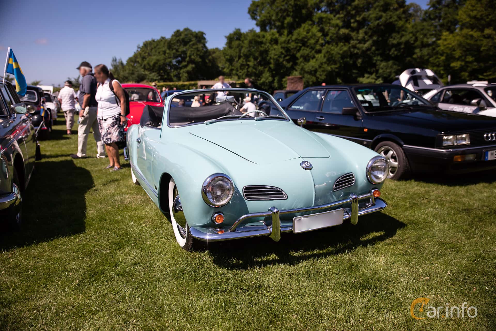 Volkswagen Karmann-Ghia 1200 Cabriolet 1.2 Manual, 30hp, 1957