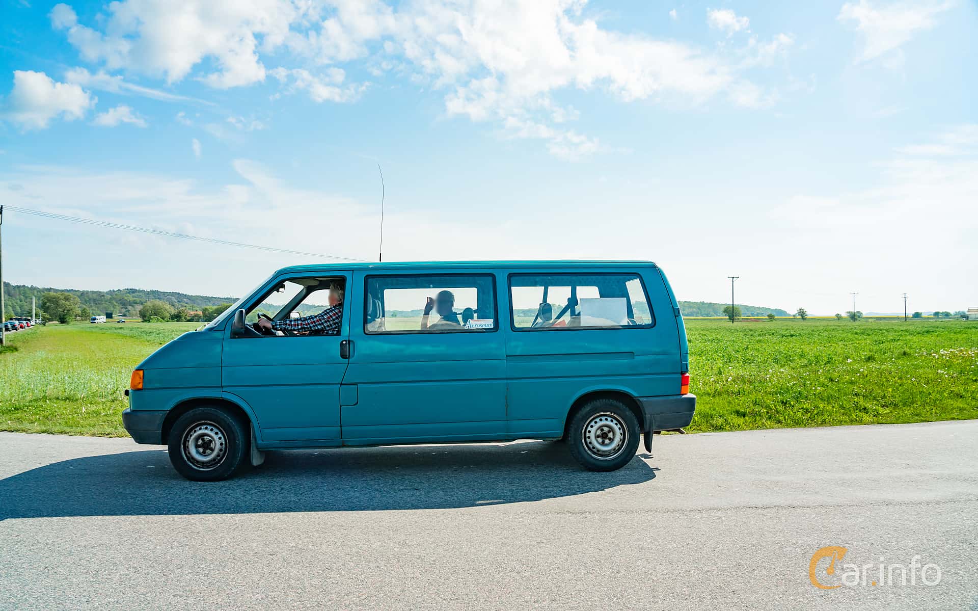Volkswagen Transporter Combi 2.4 D syncro 78hp, 1991