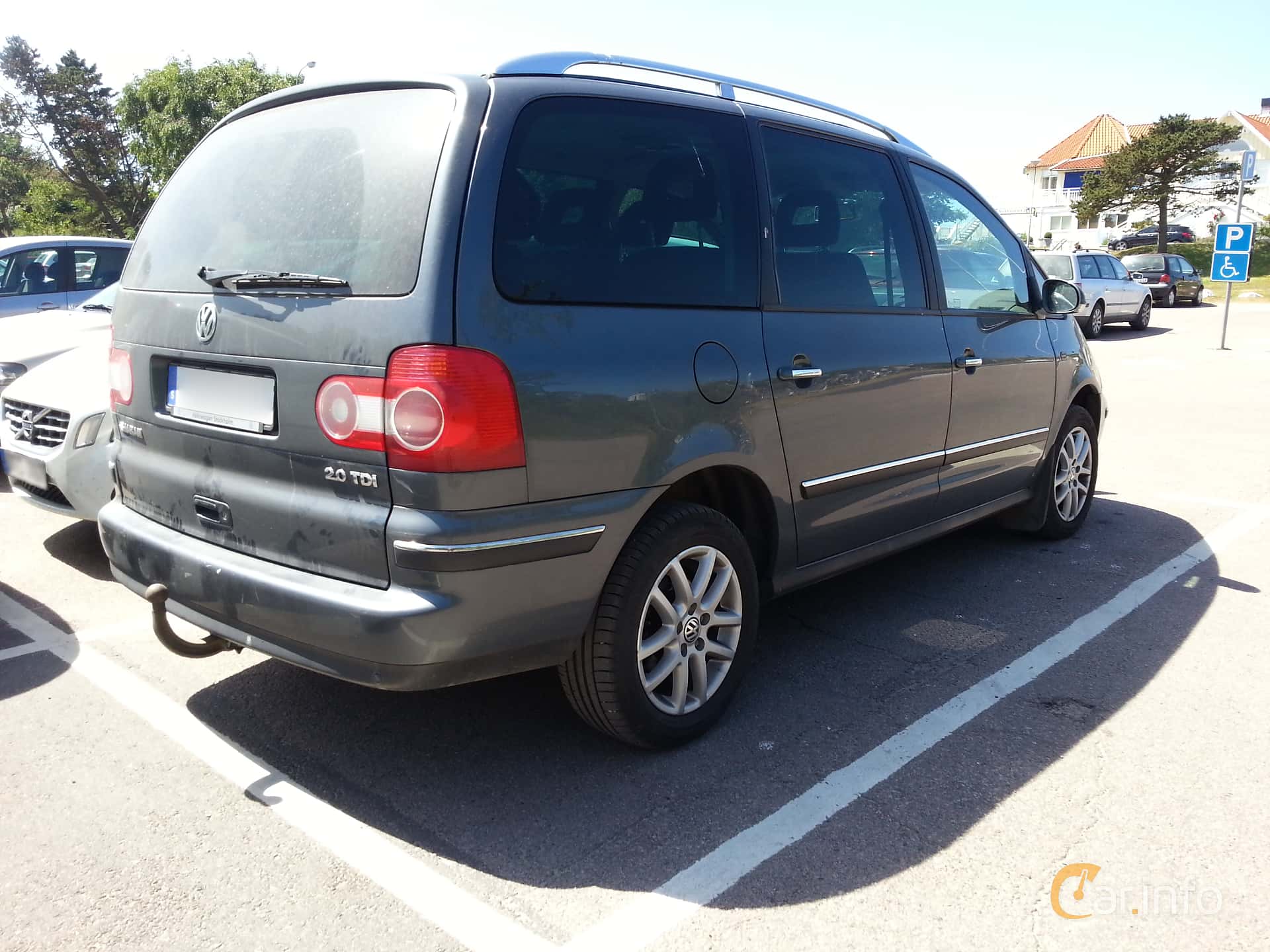Volkswagen Sharan 2.0 TDI Manual, 140hp, 2008