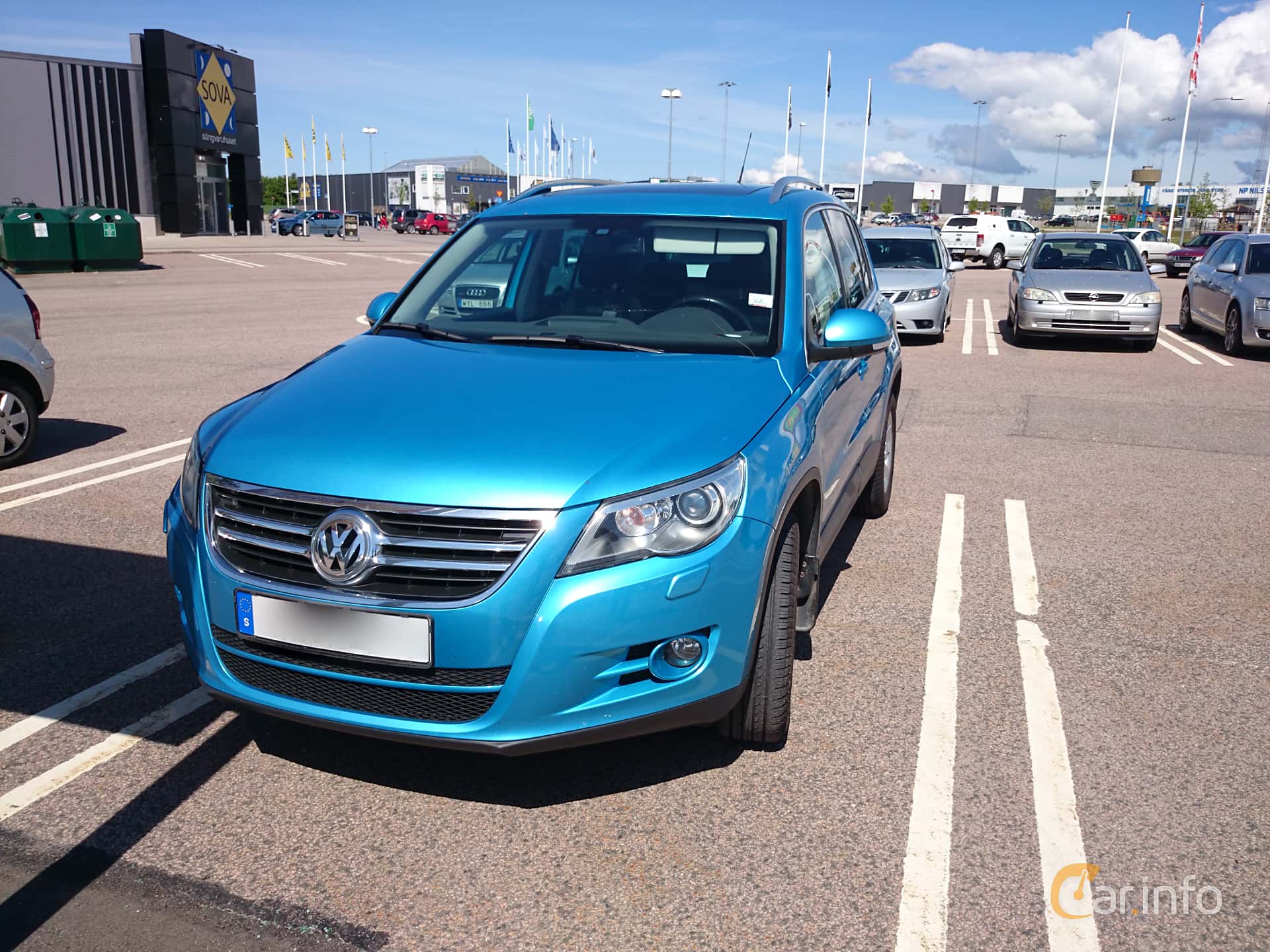 Volkswagen Tiguan 2.0 TDI 4Motion Manual, 140hp, 2008