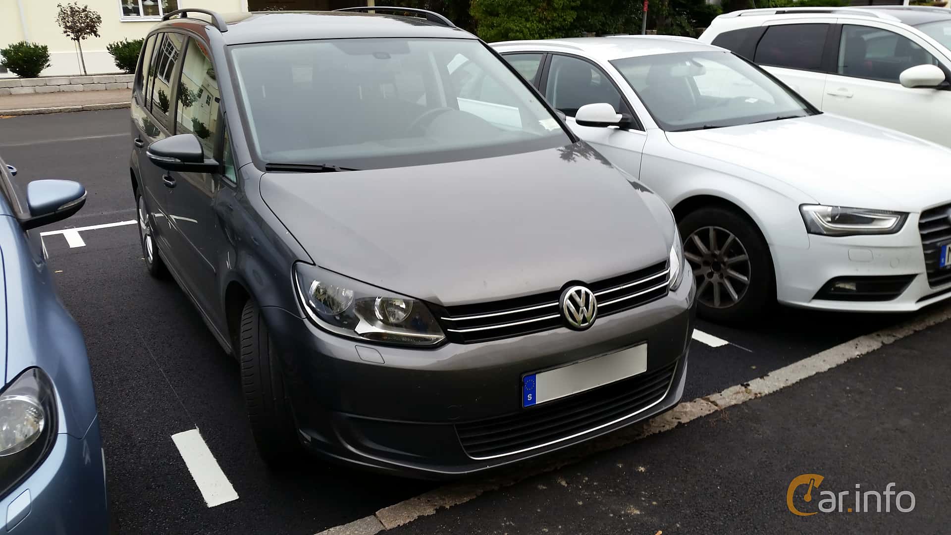 Volkswagen Touran 1.6 TDI BlueMotion Manual, 105hp, 2012