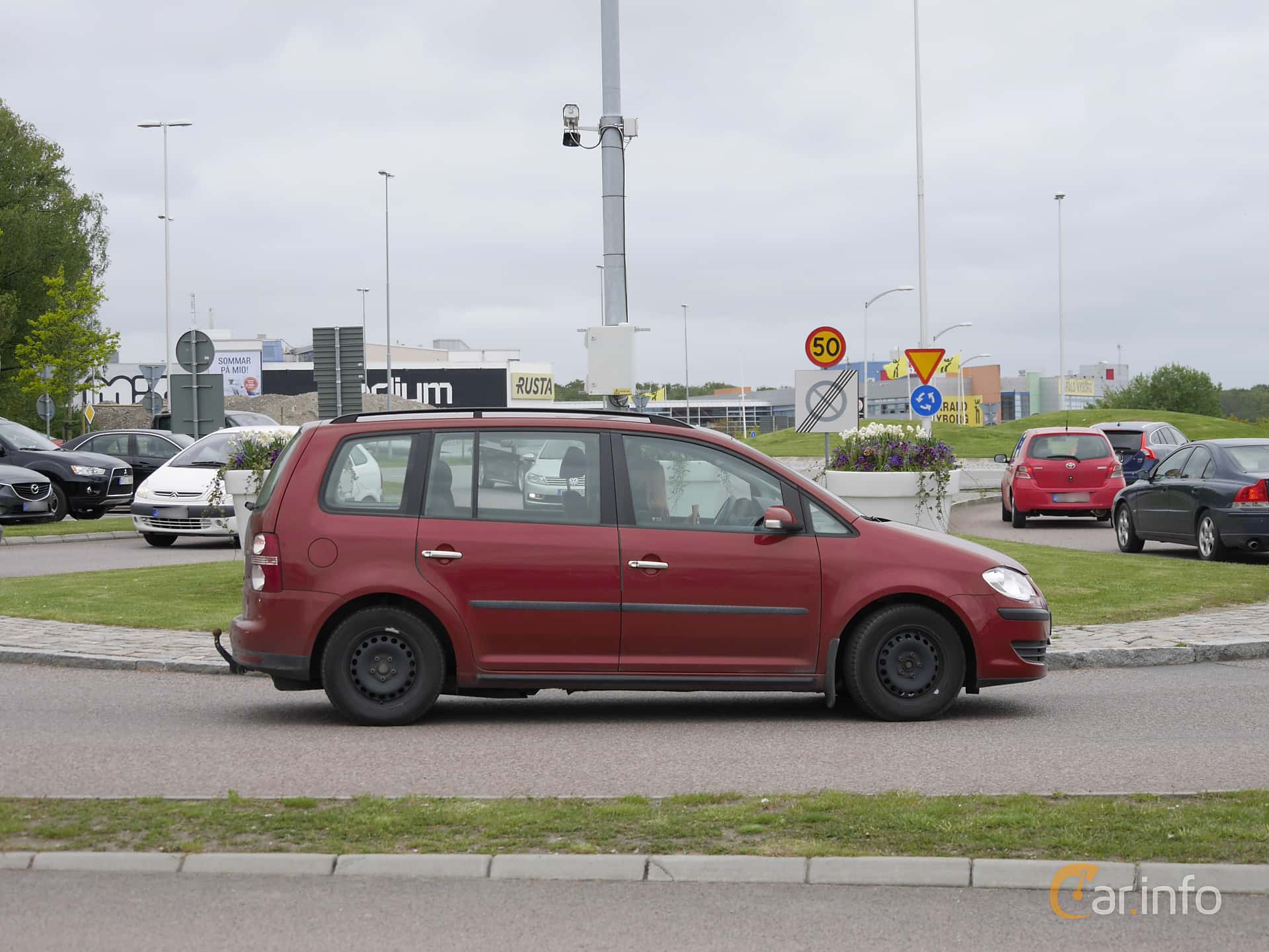 Volkswagen Touran 2.0 EcoFuel Manual, 109hp, 2007
