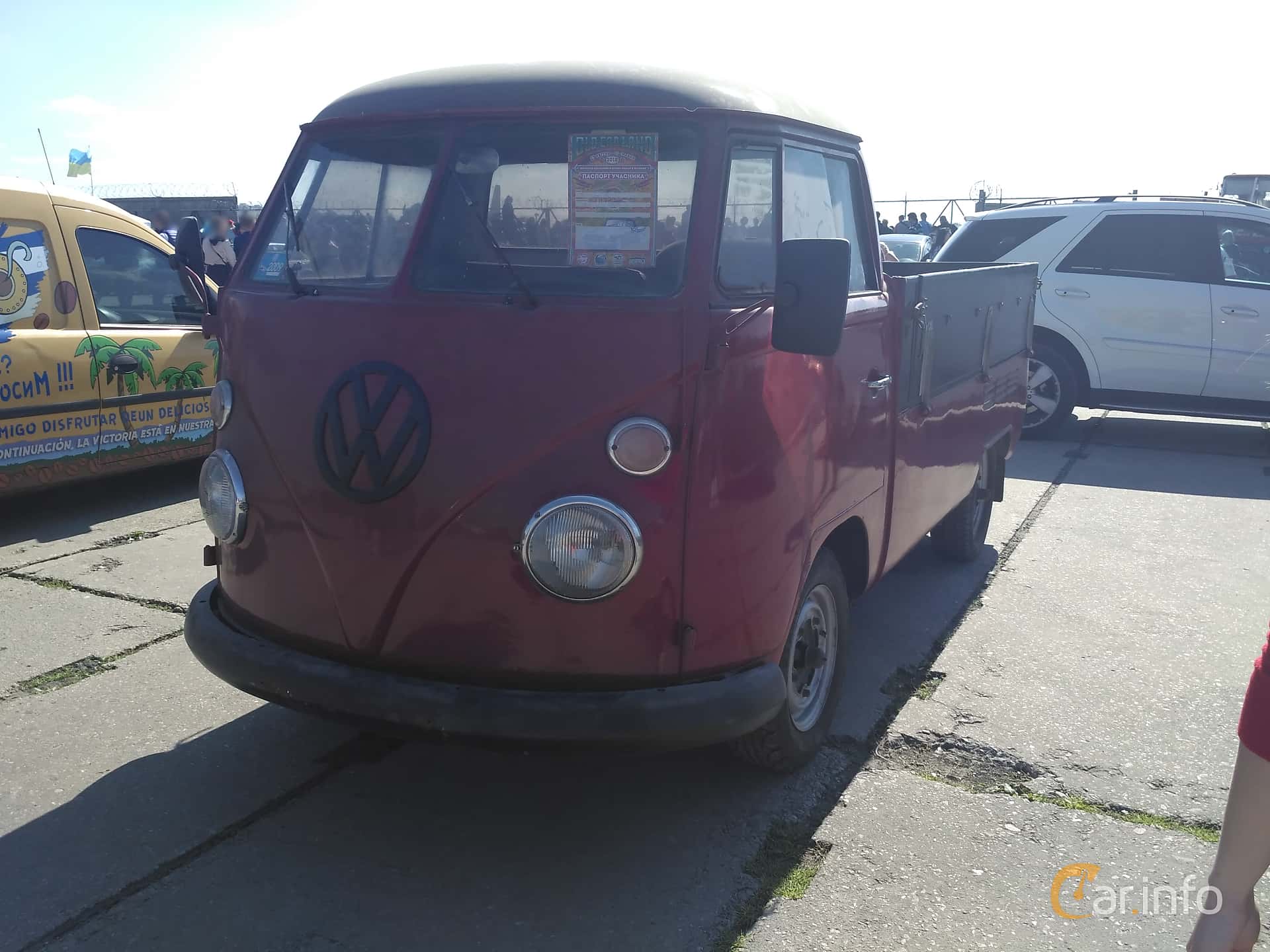 Volkswagen Transporter 1500 Pickup 1.5 Manual, 42hp, 1963