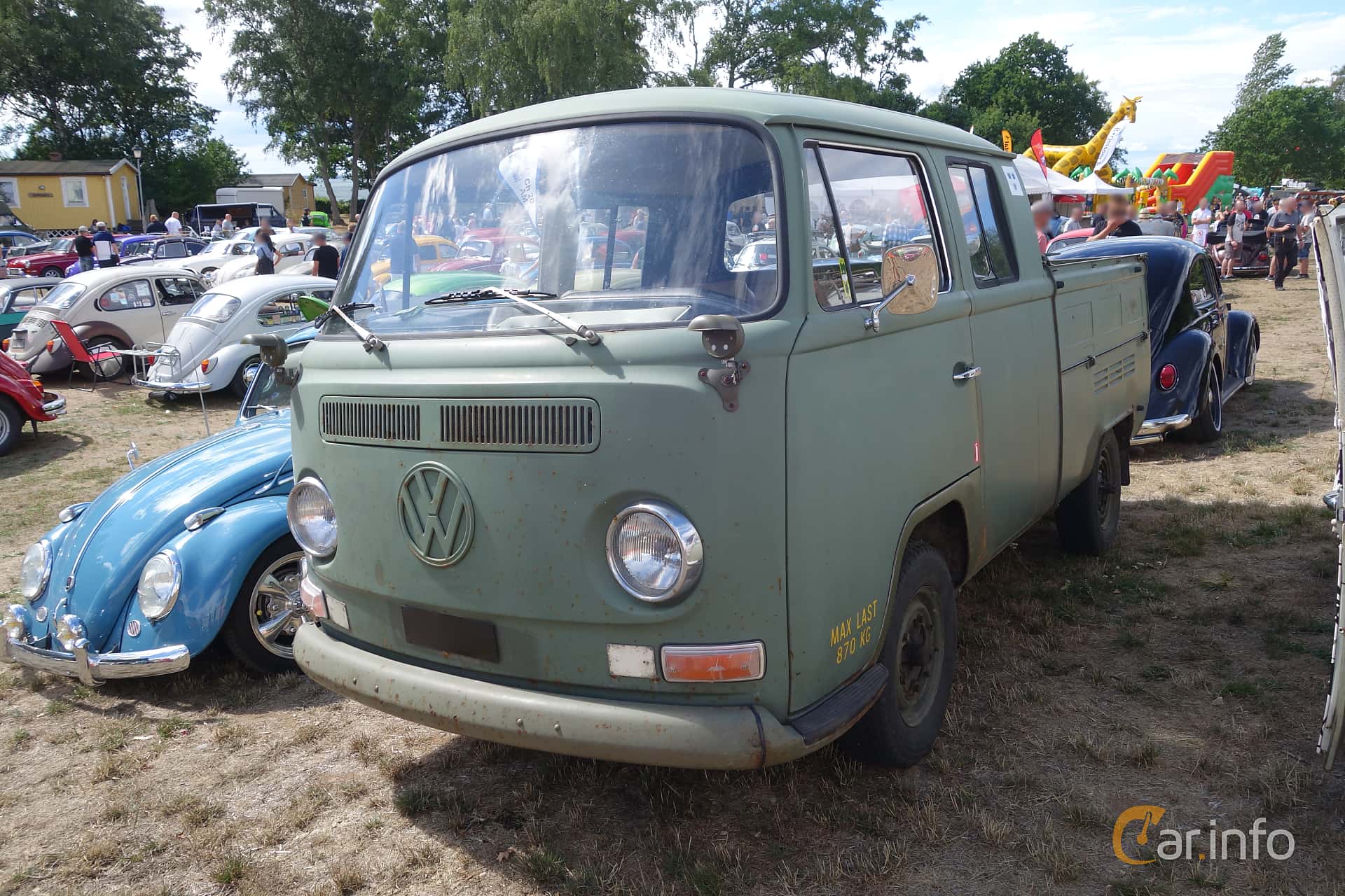 Volkswagen Transporter 1600 Pickup 1.6 Manual, 48hp, 1969