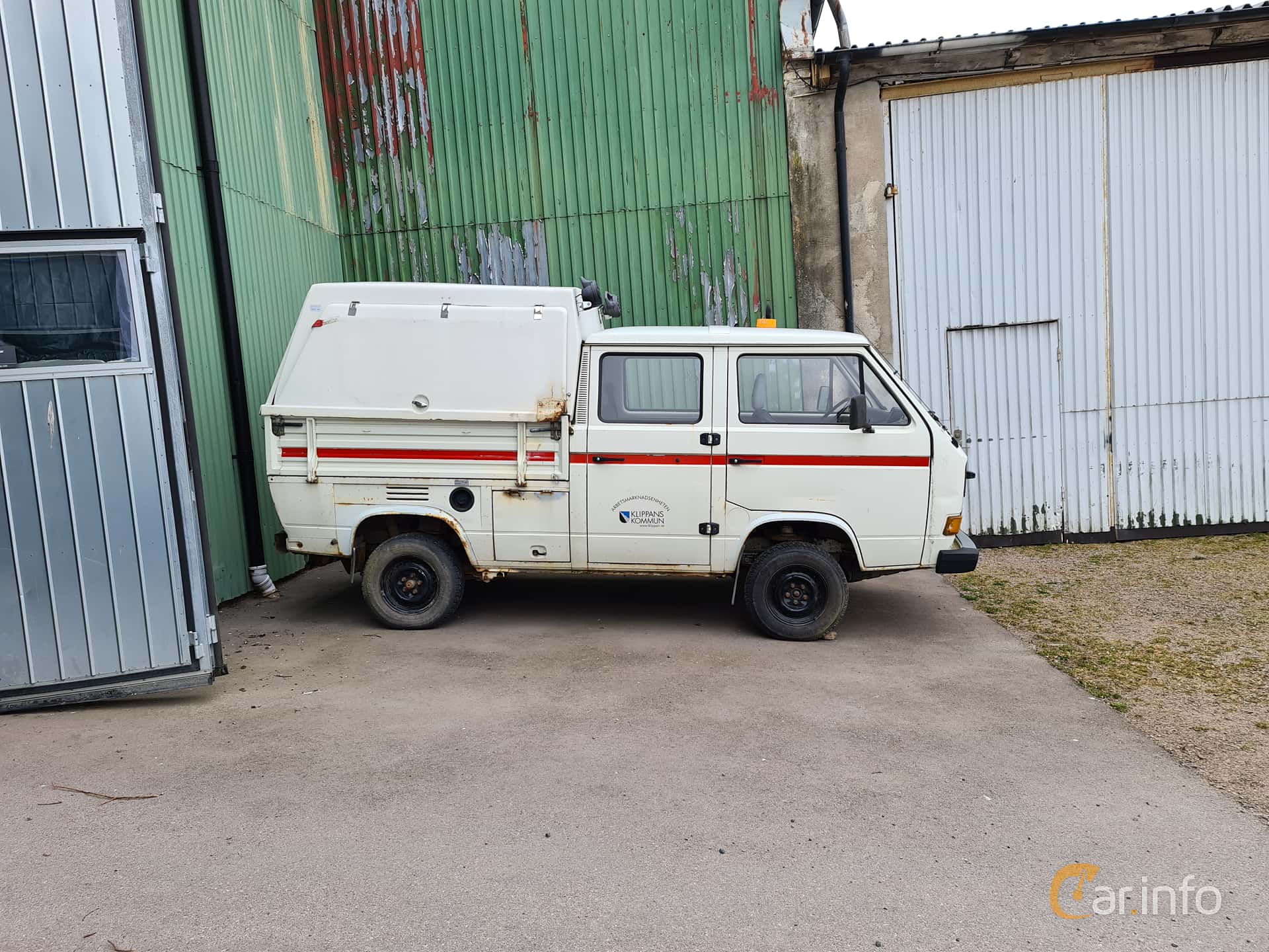 Volkswagen Transporter Chassi Double Cab 2.0 70hp, 1979