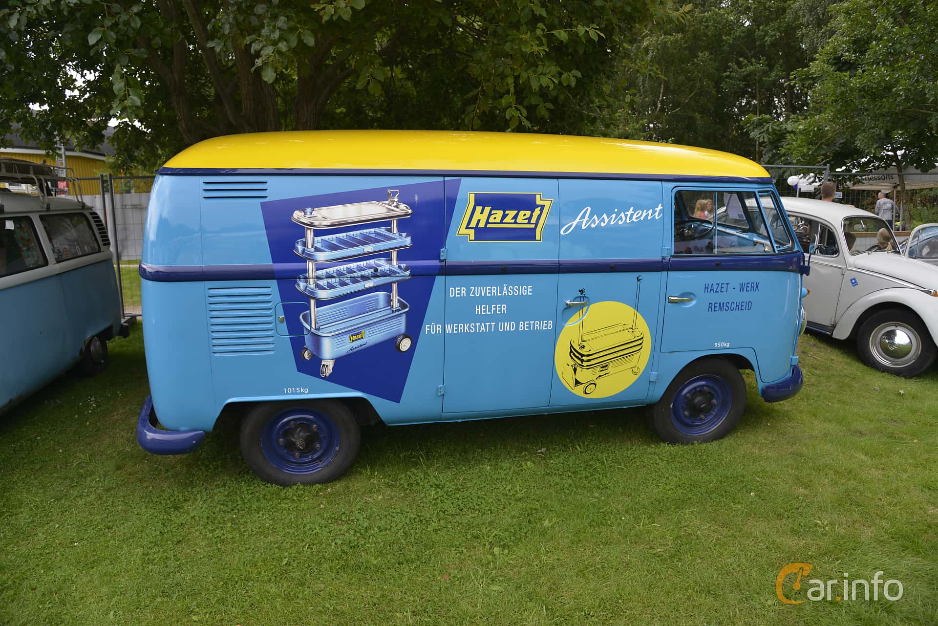 Volkswagen Transporter 1500 1.5 Manual, 42hp, 1965