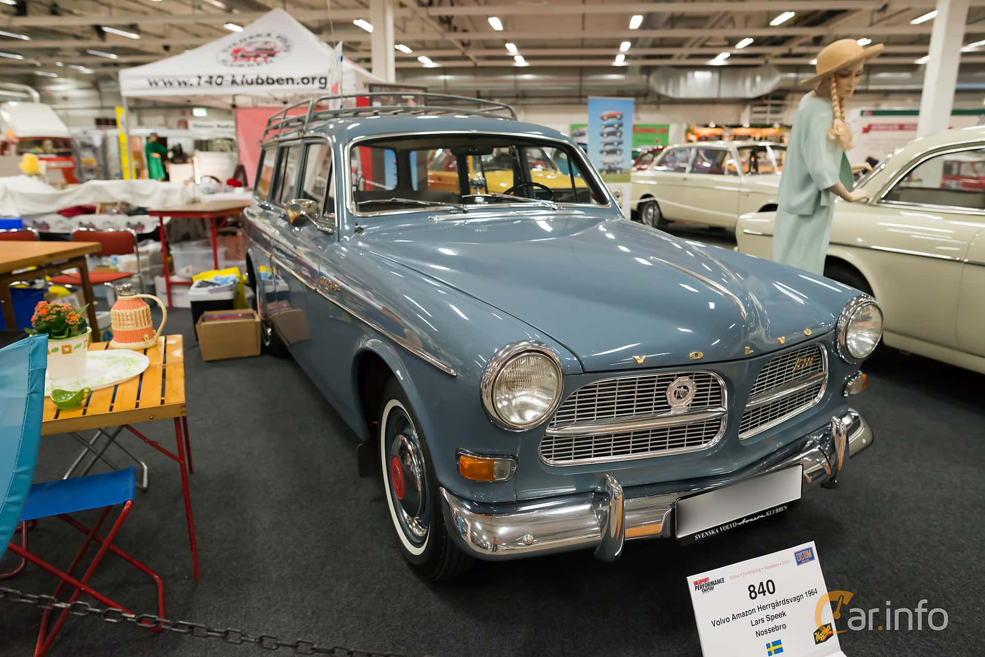 Volvo Amazon 221 P220 1.8 Manual, 68hp, 1964